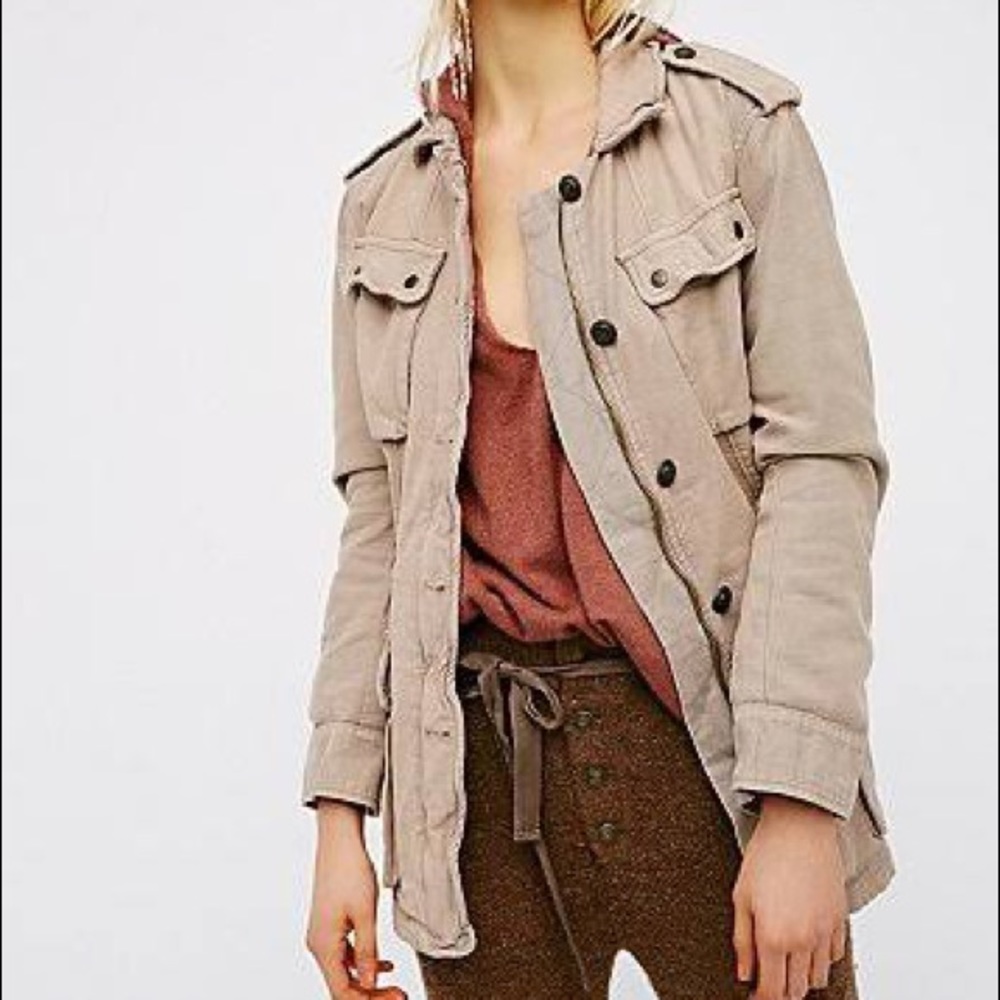 Free people Not your brother’s surplus jacket